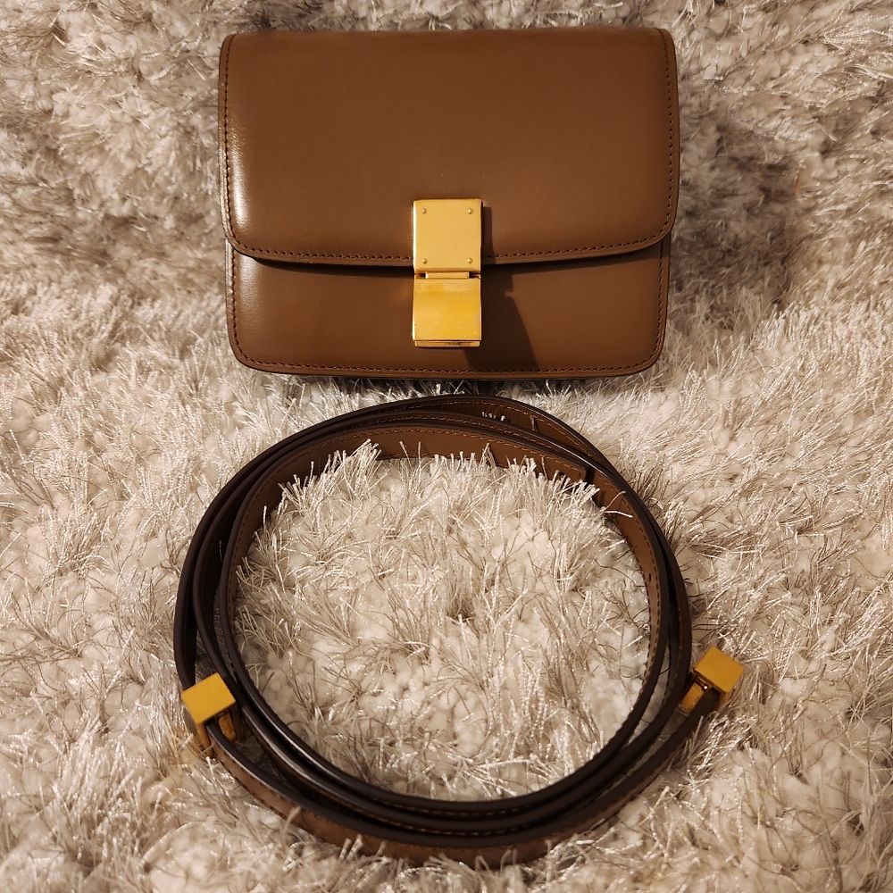 AUTHENTIC CÉLINE Classic Box Bag Small